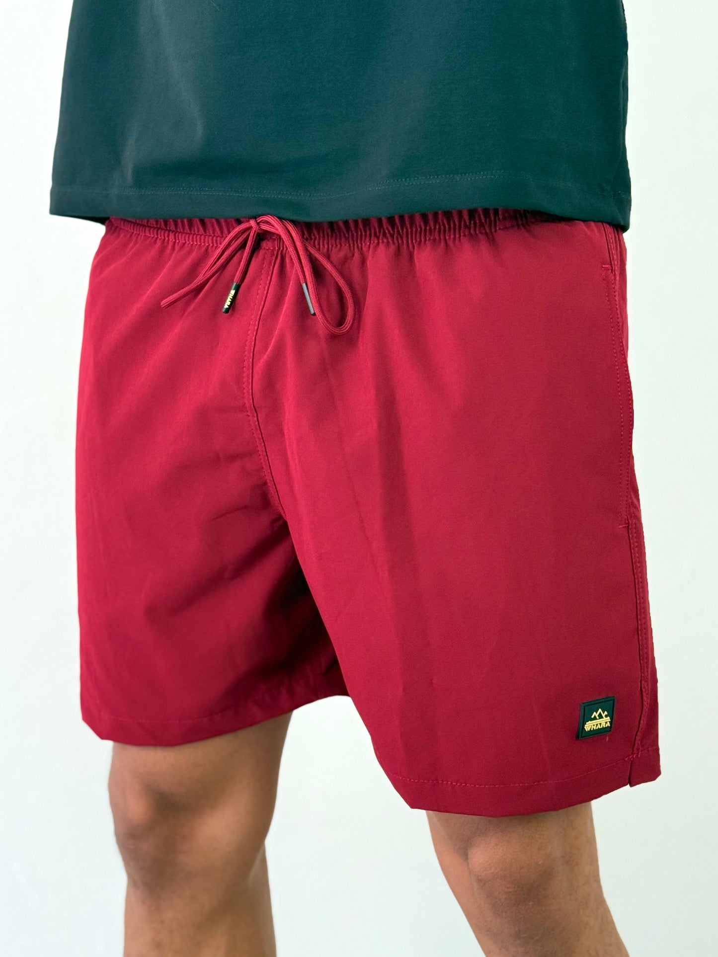 Burgundy Swim Short