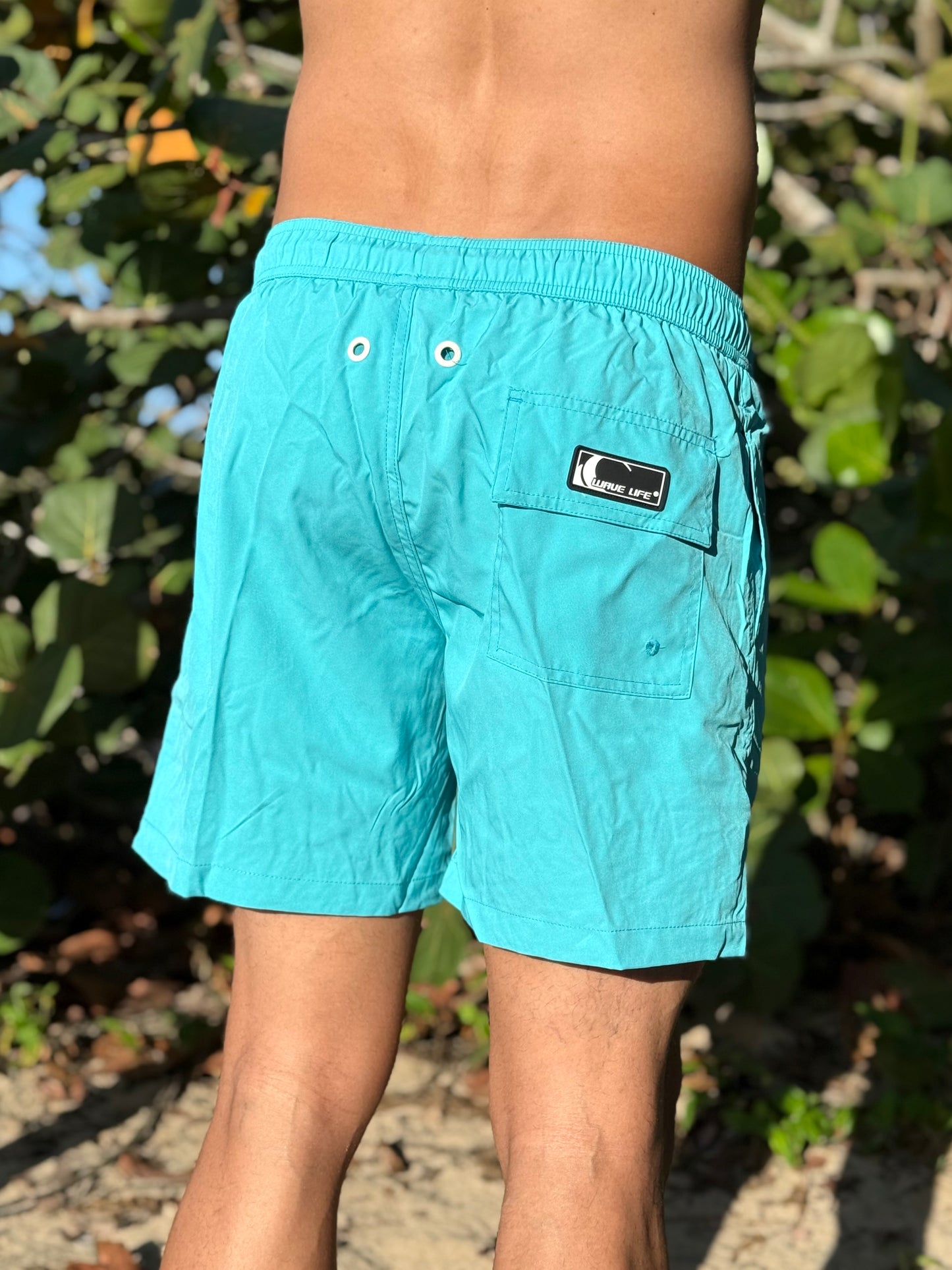 Palm Trees Water Active Swim Short
