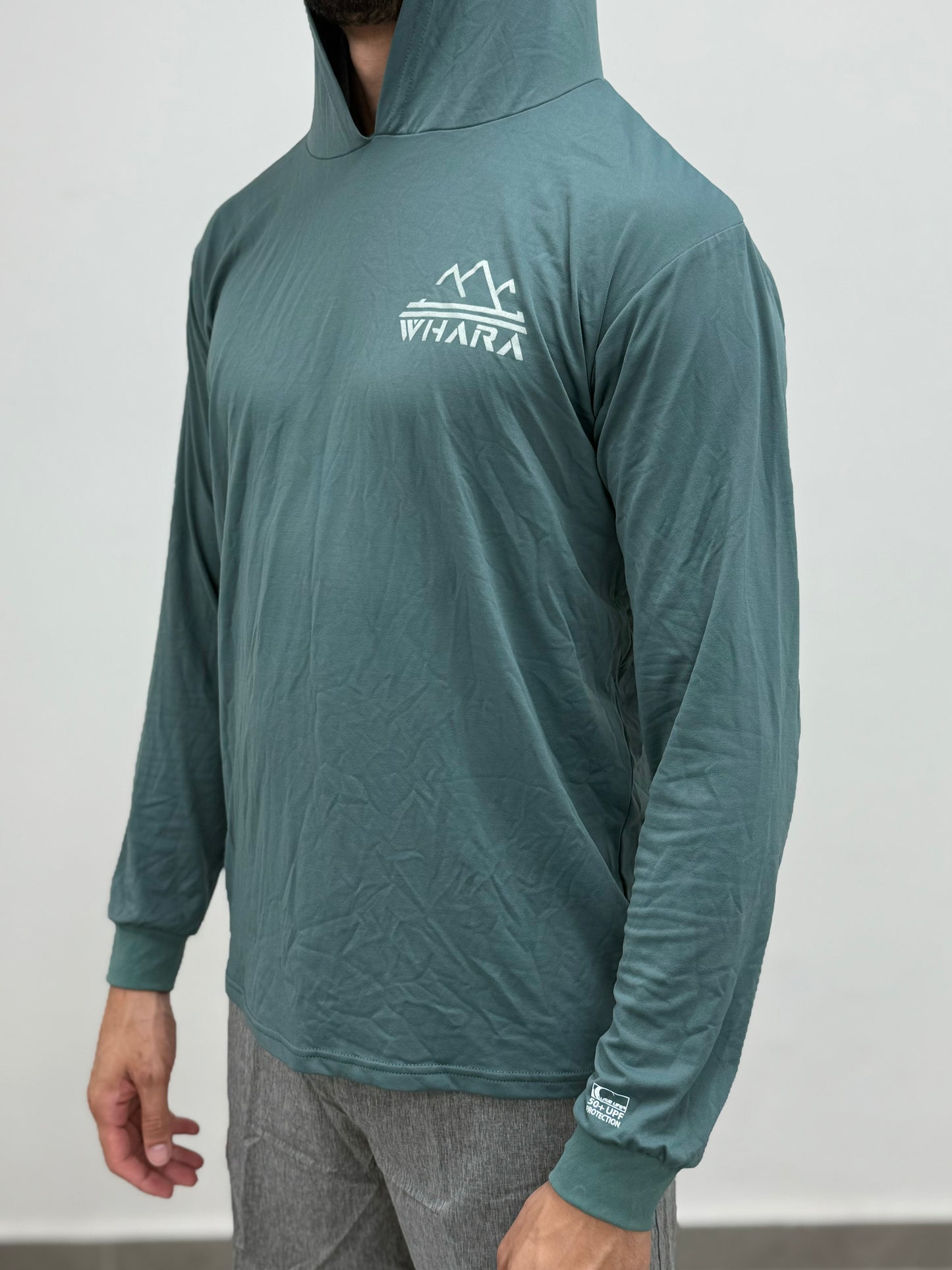 WHARA Logo Hooded Rashguard | HUNTER